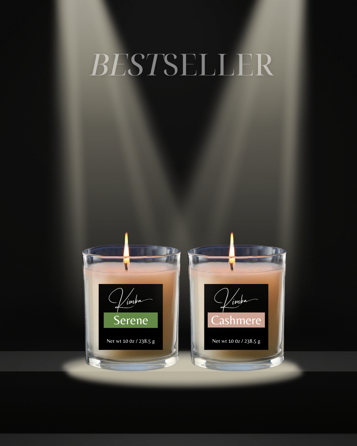 Duo Soy Blend Wax Candles - Kimba Body Care