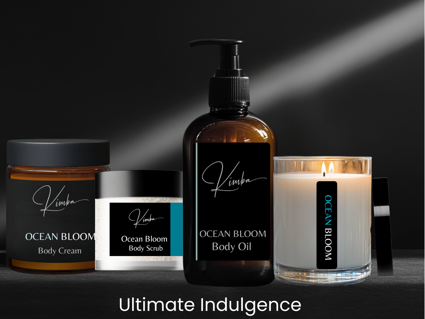 Body Cream + Body Oil + Body Scrub + Candle