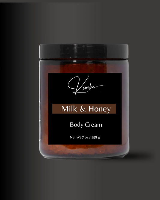 Milk & Honey Body Cream - Kimba Body Care