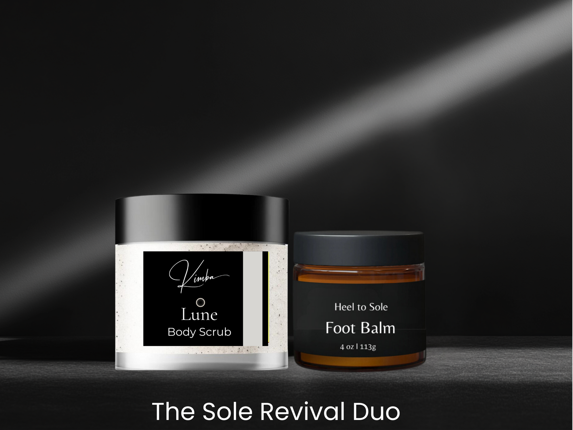 Heel-to-Sole Foot Balm + Body Scrub - Kimba Body Care